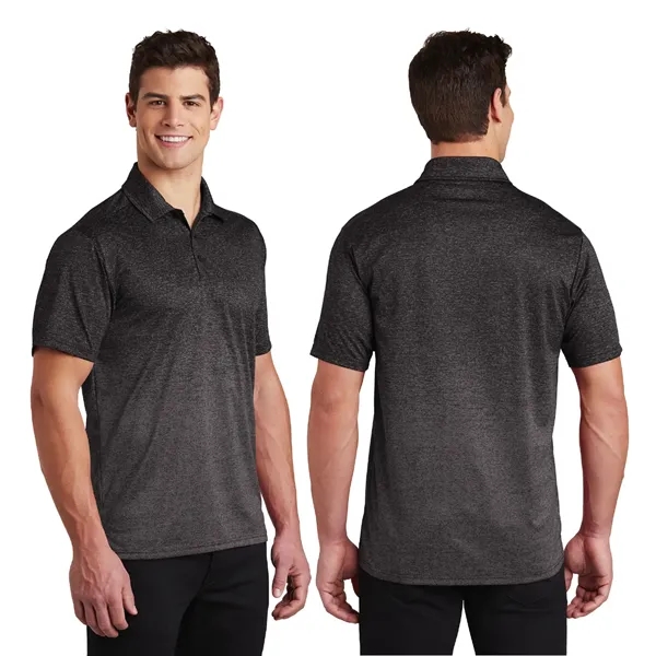 Sport-Tek® Ombre Heather Polo - Sport-Tek® Ombre Heather Polo - Image 5 of 5
