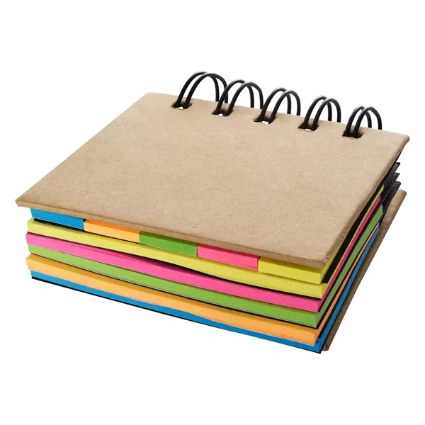 Big Lots Spiral Sticky Notes & Flags Book