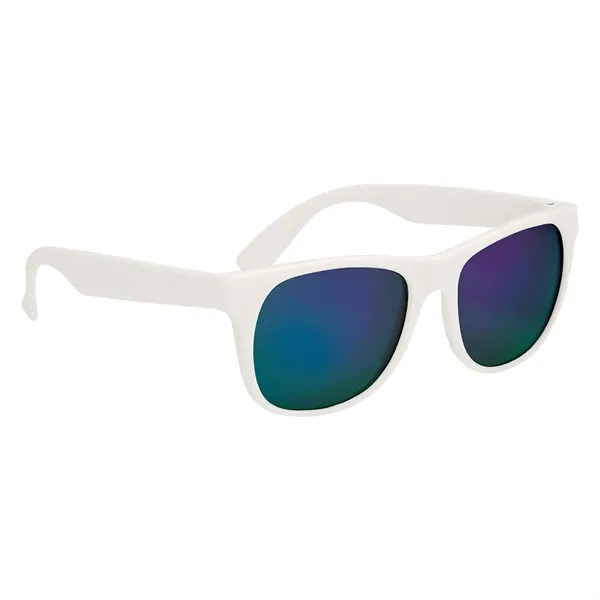 Rubberized Mirrored Sunglasses - Rubberized Mirrored Sunglasses - Image 5 of 17