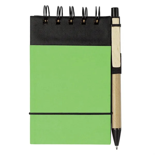 Eco-Inspired Spiral Jotter & Pen - Eco-Inspired Spiral Jotter & Pen - Image 6 of 17