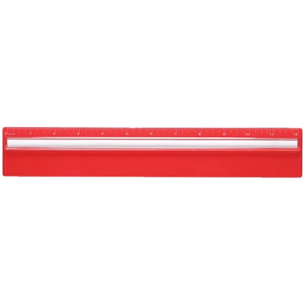 Plastic 12" Ruler With Magnifying Glass - Plastic 12" Ruler With Magnifying Glass - Image 8 of 10