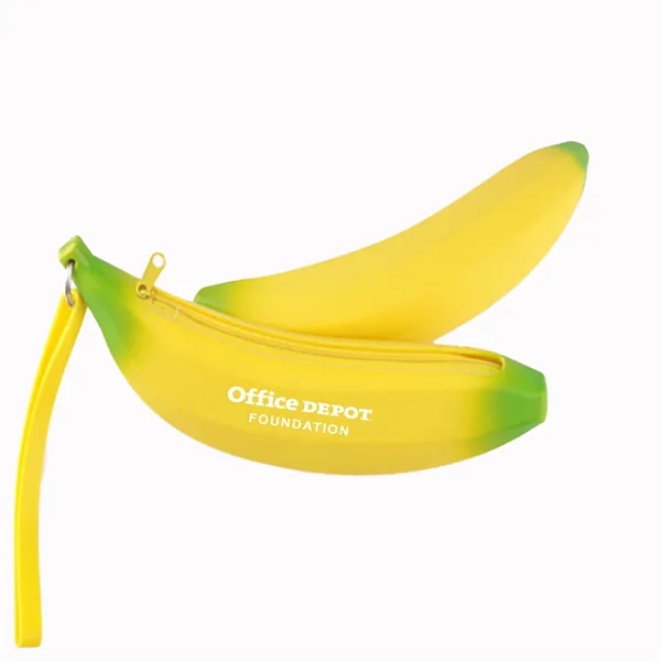 Banana-Shaped Silicone Pouch - Banana-Shaped Silicone Pouch - Image 0 of 1