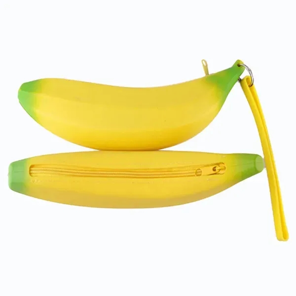 Banana-Shaped Silicone Pouch - Banana-Shaped Silicone Pouch - Image 1 of 1