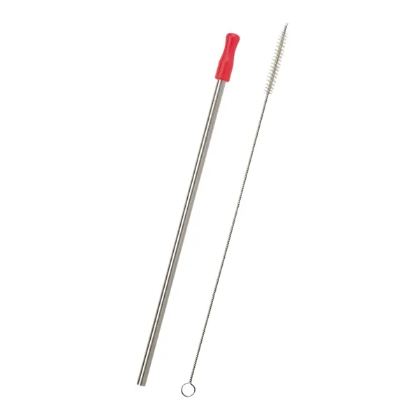 Stainless Steel Straw With Cleaning Brush - Stainless Steel Straw With Cleaning Brush - Image 10 of 10