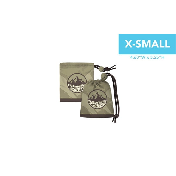 Full Color Cinch Pouch - Extra Small - Full Color Cinch Pouch - Extra Small - Image 1 of 4