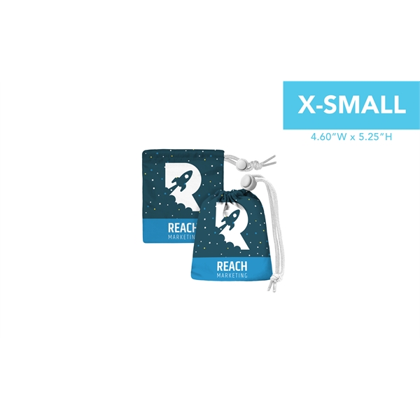 Full Color Cinch Pouch - Extra Small - Full Color Cinch Pouch - Extra Small - Image 3 of 4