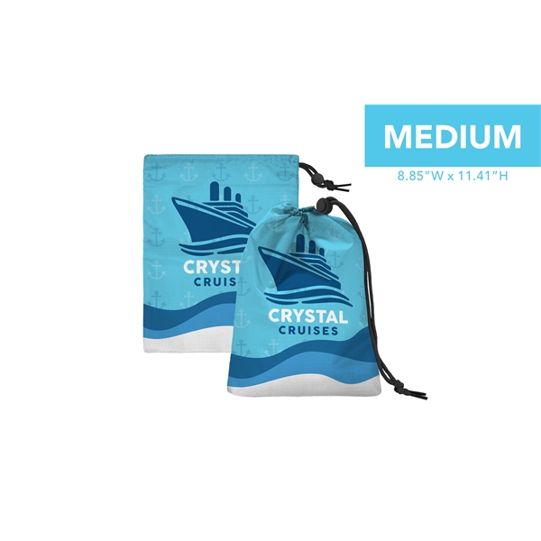 Full Color Cinch Pouch - Medium - Full Color Cinch Pouch - Medium - Image 2 of 3