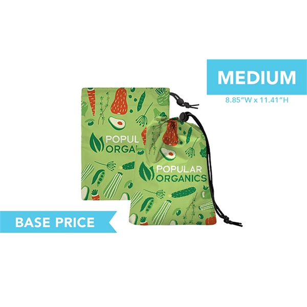 Full Color Cinch Pouch - Medium - Full Color Cinch Pouch - Medium - Image 3 of 3