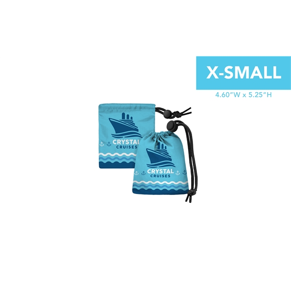 Full Color Cinch Pouch - Extra Small