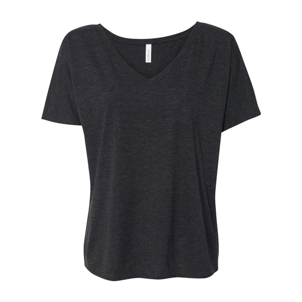 BELLA + CANVAS Women's Slouchy V-Neck Tee - BELLA + CANVAS Women's Slouchy V-Neck Tee - Image 59 of 63