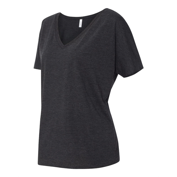 BELLA + CANVAS Women's Slouchy V-Neck Tee - BELLA + CANVAS Women's Slouchy V-Neck Tee - Image 60 of 63