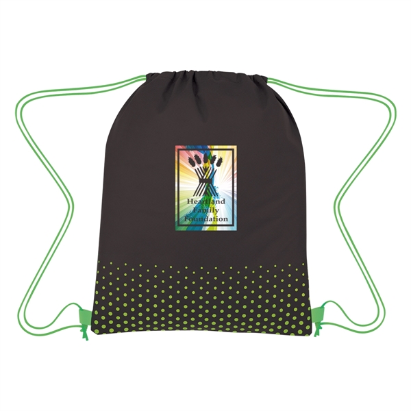 Connect The Dots Non-Woven Drawstring Bag - Connect The Dots Non-Woven Drawstring Bag - Image 10 of 25