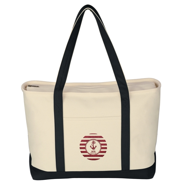 Large Starboard Cotton Canvas Tote Bag - Large Starboard Cotton Canvas Tote Bag - Image 1 of 48