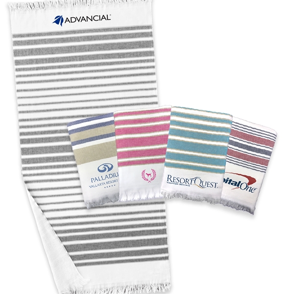 36 x 70, Heavyweight, Copa Cabana Stripe, Beach Towel - 36 x 70, Heavyweight, Copa Cabana Stripe, Beach Towel - Image 1 of 8