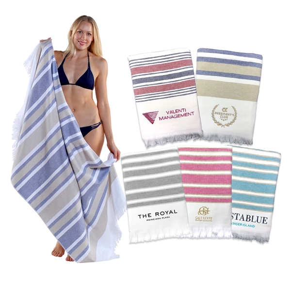 36 x 70, Heavyweight, Copa Cabana Stripe, Beach Towel - 36 x 70, Heavyweight, Copa Cabana Stripe, Beach Towel - Image 0 of 8