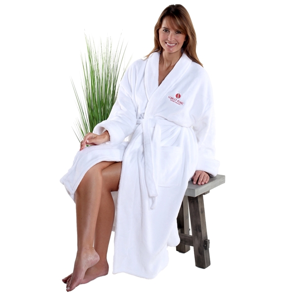 Ultra Soft 50" Microfleece Shawl Collar Robe - Ultra Soft 50" Microfleece Shawl Collar Robe - Image 0 of 14