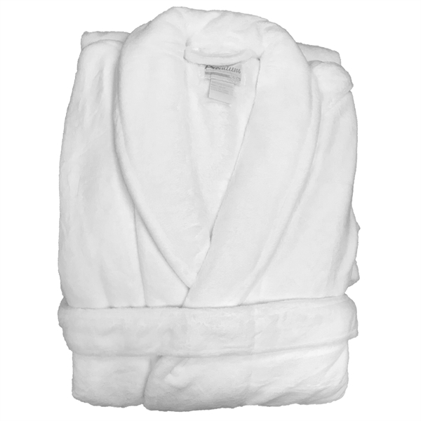 Ultra Soft 50" Microfleece Shawl Collar Robe - Ultra Soft 50" Microfleece Shawl Collar Robe - Image 7 of 14