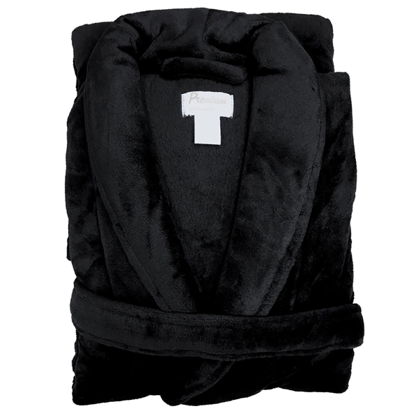 Ultra Soft 50" Microfleece Shawl Collar Robe - Ultra Soft 50" Microfleece Shawl Collar Robe - Image 8 of 14