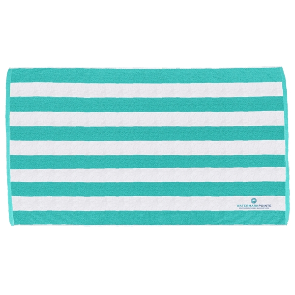 40 x 70, 26.5 lb, Terry Loop, Cabana Stripe Beach Towel - 40 x 70, 26.5 lb, Terry Loop, Cabana Stripe Beach Towel - Image 1 of 4