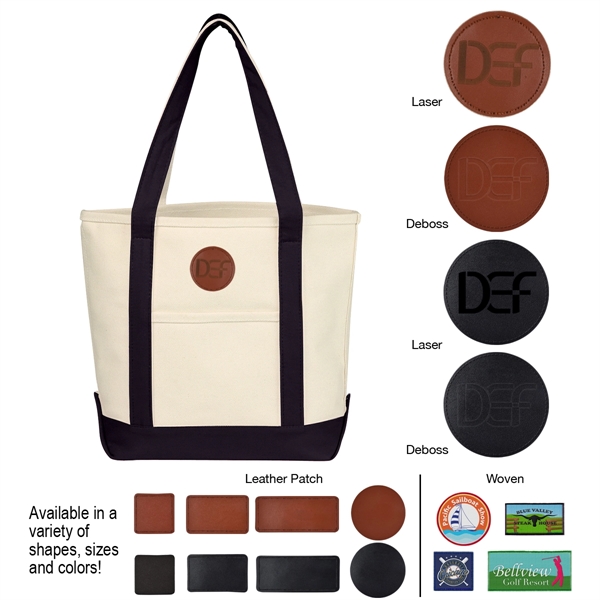 Small Starboard Cotton Canvas Tote Bag - Small Starboard Cotton Canvas Tote Bag - Image 10 of 20