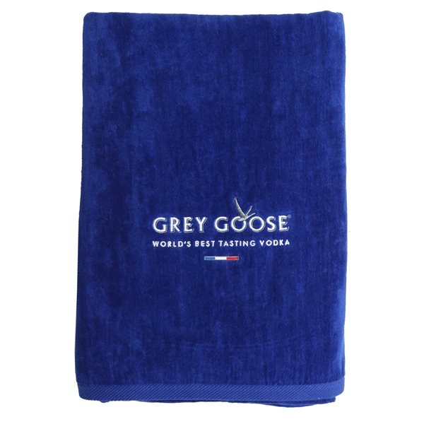 Premium Velour, 35 x 70, Deluxe Heavyweight Beach Towel - Premium Velour, 35 x 70, Deluxe Heavyweight Beach Towel - Image 3 of 9
