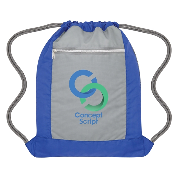 Flip Side Drawstring Sports Bag - Flip Side Drawstring Sports Bag - Image 8 of 16