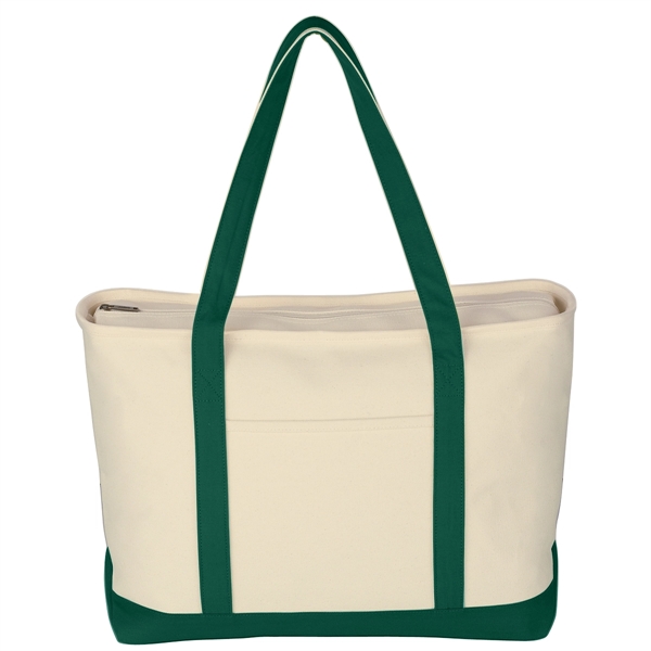 Large Starboard Cotton Canvas Tote Bag - Large Starboard Cotton Canvas Tote Bag - Image 5 of 48