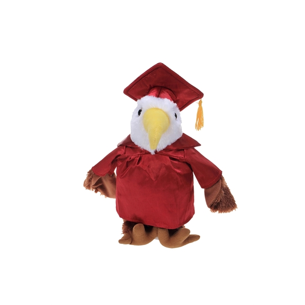 Soft Plush Birds With Graduation Cap & Gown - Soft Plush Birds With Graduation Cap & Gown - Image 3 of 9