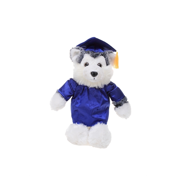 Soft Plush Stuffed Dog in Graduation Cap & Gown - Soft Plush Stuffed Dog in Graduation Cap & Gown - Image 25 of 29