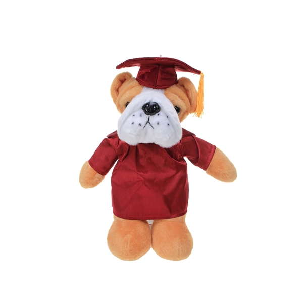 Soft Plush Stuffed Dog in Graduation Cap & Gown - Soft Plush Stuffed Dog in Graduation Cap & Gown - Image 13 of 29
