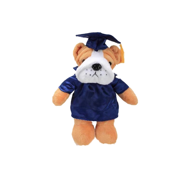 Soft Plush Stuffed Dog in Graduation Cap & Gown - Soft Plush Stuffed Dog in Graduation Cap & Gown - Image 11 of 29