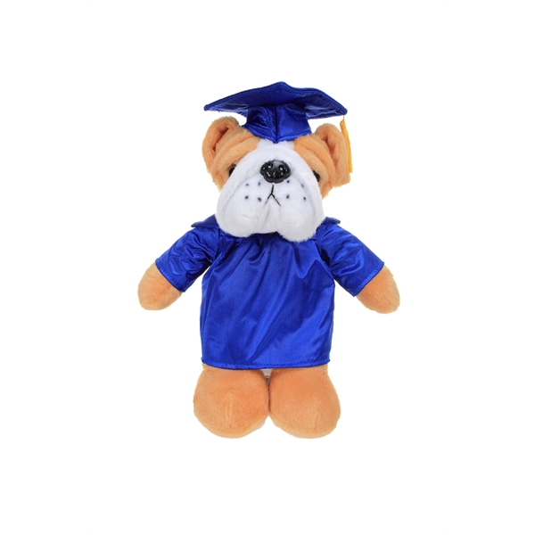 Soft Plush Stuffed Dog in Graduation Cap & Gown - Soft Plush Stuffed Dog in Graduation Cap & Gown - Image 9 of 29