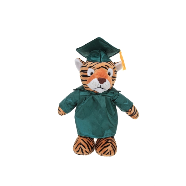 Soft Plush Wild Cats in Graduation Cap & Gown Stuffed Animal - Soft Plush Wild Cats in Graduation Cap & Gown Stuffed Animal - Image 17 of 19
