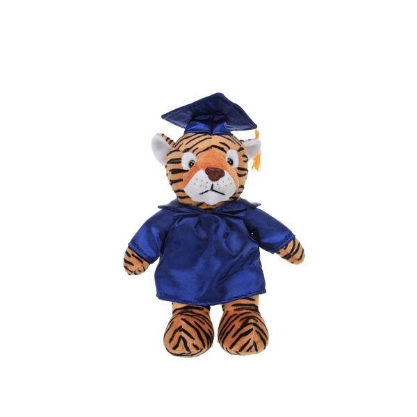 Soft Plush Wild Cats in Graduation Cap & Gown Stuffed Animal - Soft Plush Wild Cats in Graduation Cap & Gown Stuffed Animal - Image 16 of 19