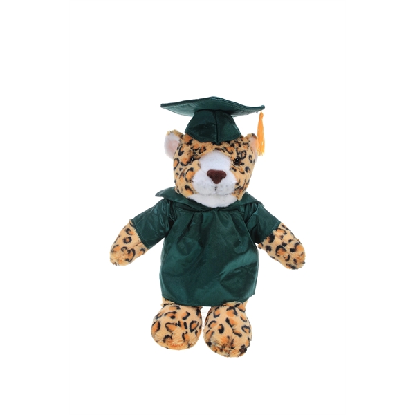 Soft Plush Wild Cats in Graduation Cap & Gown Stuffed Animal - Soft Plush Wild Cats in Graduation Cap & Gown Stuffed Animal - Image 12 of 19