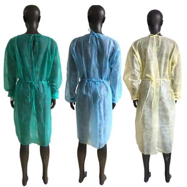 25-30g PP Disposable Isolation Gown - 25-30g PP Disposable Isolation Gown - Image 1 of 2