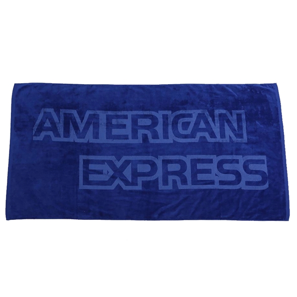 Premium Velour, 30 x 60, Classic, Color Beach Towel - Premium Velour, 30 x 60, Classic, Color Beach Towel - Image 1 of 13