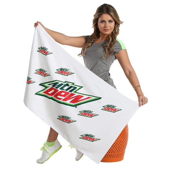 Premium Velour, 24 x 42, Oversized, Sport / Fitness Towel - Premium Velour, 24 x 42, Oversized, Sport / Fitness Towel - Image 2 of 5