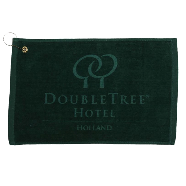 Premium Velour, 11 x 18, 1.3 lb., Deluxe, Golf / Sport Towel - Premium Velour, 11 x 18, 1.3 lb., Deluxe, Golf / Sport Towel - Image 3 of 7