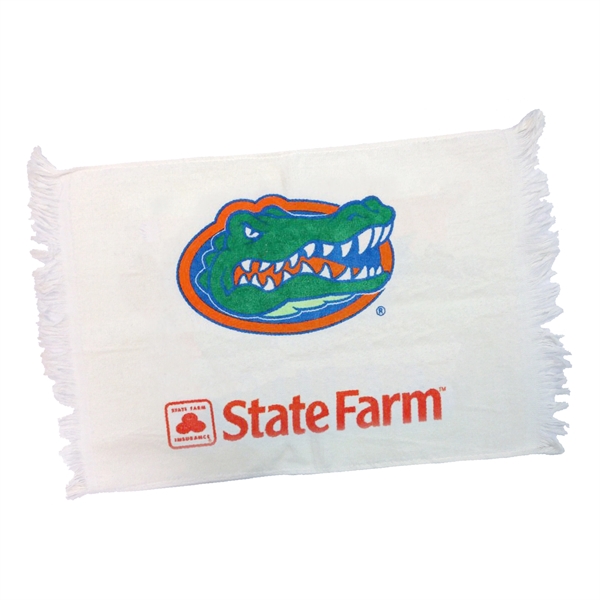 Premium Velour, 11 x 18, Deluxe, Fringed Golf / Sport Towel - Premium Velour, 11 x 18, Deluxe, Fringed Golf / Sport Towel - Image 1 of 2