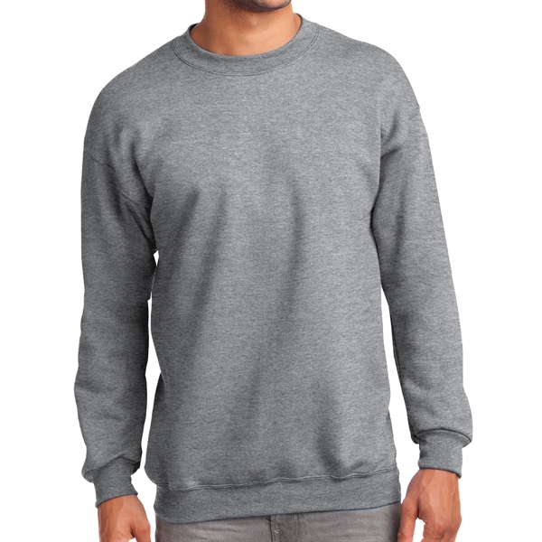 Port & Company® Essential Fleece Crewneck Sweatshirt - Port & Company® Essential Fleece Crewneck Sweatshirt - Image 11 of 17