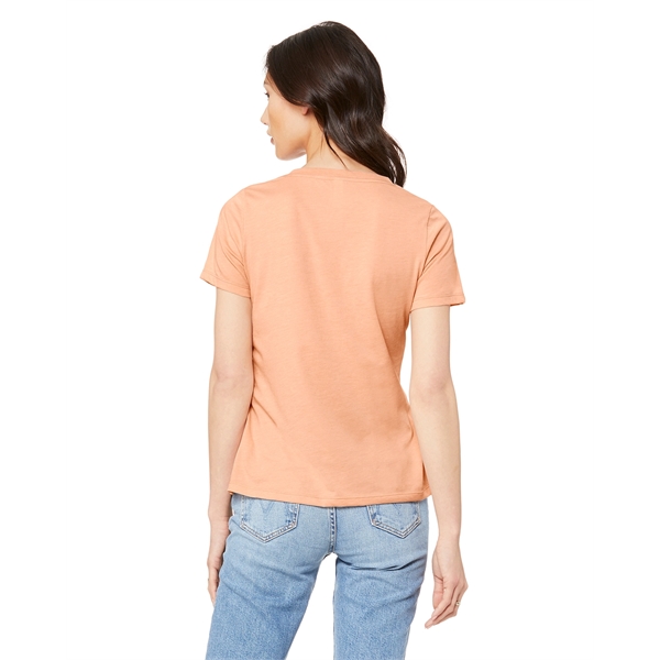 Bella + Canvas Ladies' Relaxed Jersey V-Neck T-Shirt - Bella + Canvas Ladies' Relaxed Jersey V-Neck T-Shirt - Image 51 of 218