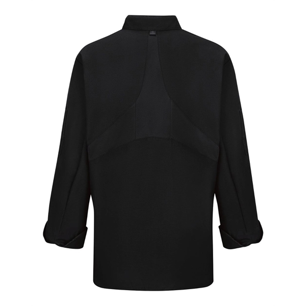 Chef Designs Women's Mimix™ Chef Coat with OilBlok - Chef Designs Women's Mimix™ Chef Coat with OilBlok - Image 2 of 10