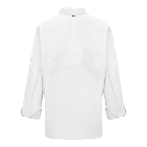 Chef Designs Women's Mimix™ Chef Coat with OilBlok - Chef Designs Women's Mimix™ Chef Coat with OilBlok - Image 10 of 10