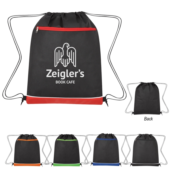 Non-Woven Bandura Drawstring Bag - Non-Woven Bandura Drawstring Bag - Image 0 of 15