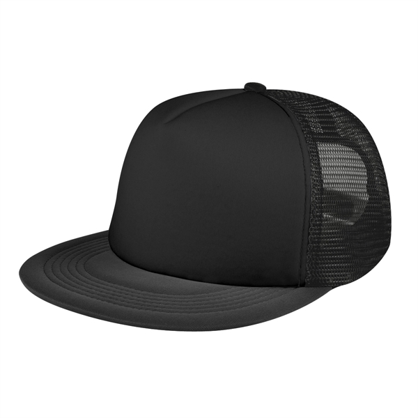 Custom FLAT BILL TRUCKER CAP