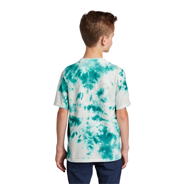 Port & Company Youth Crystal Tie-Dye Tee - Port & Company Youth Crystal Tie-Dye Tee - Image 1 of 45