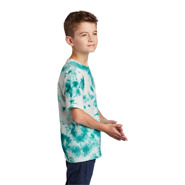 Port & Company Youth Crystal Tie-Dye Tee - Port & Company Youth Crystal Tie-Dye Tee - Image 2 of 45