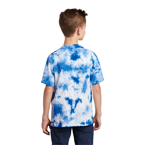 Port & Company Youth Crystal Tie-Dye Tee - Port & Company Youth Crystal Tie-Dye Tee - Image 7 of 45