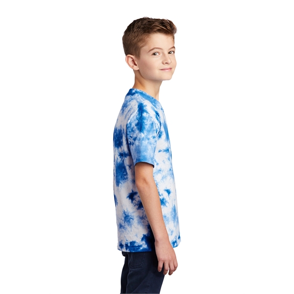 Port & Company Youth Crystal Tie-Dye Tee - Port & Company Youth Crystal Tie-Dye Tee - Image 8 of 45